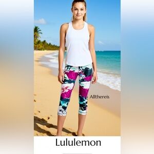 Lululemon legging capris 6